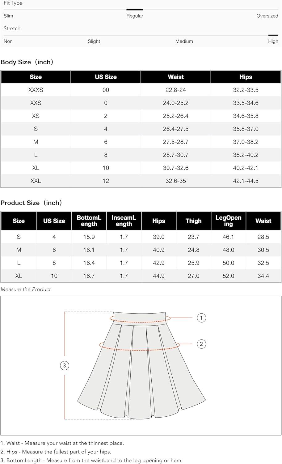 imageVinova Mini Skirts for Women Strethy V High Waisted Split Hem Trendy Short Skirts SkortsWhite