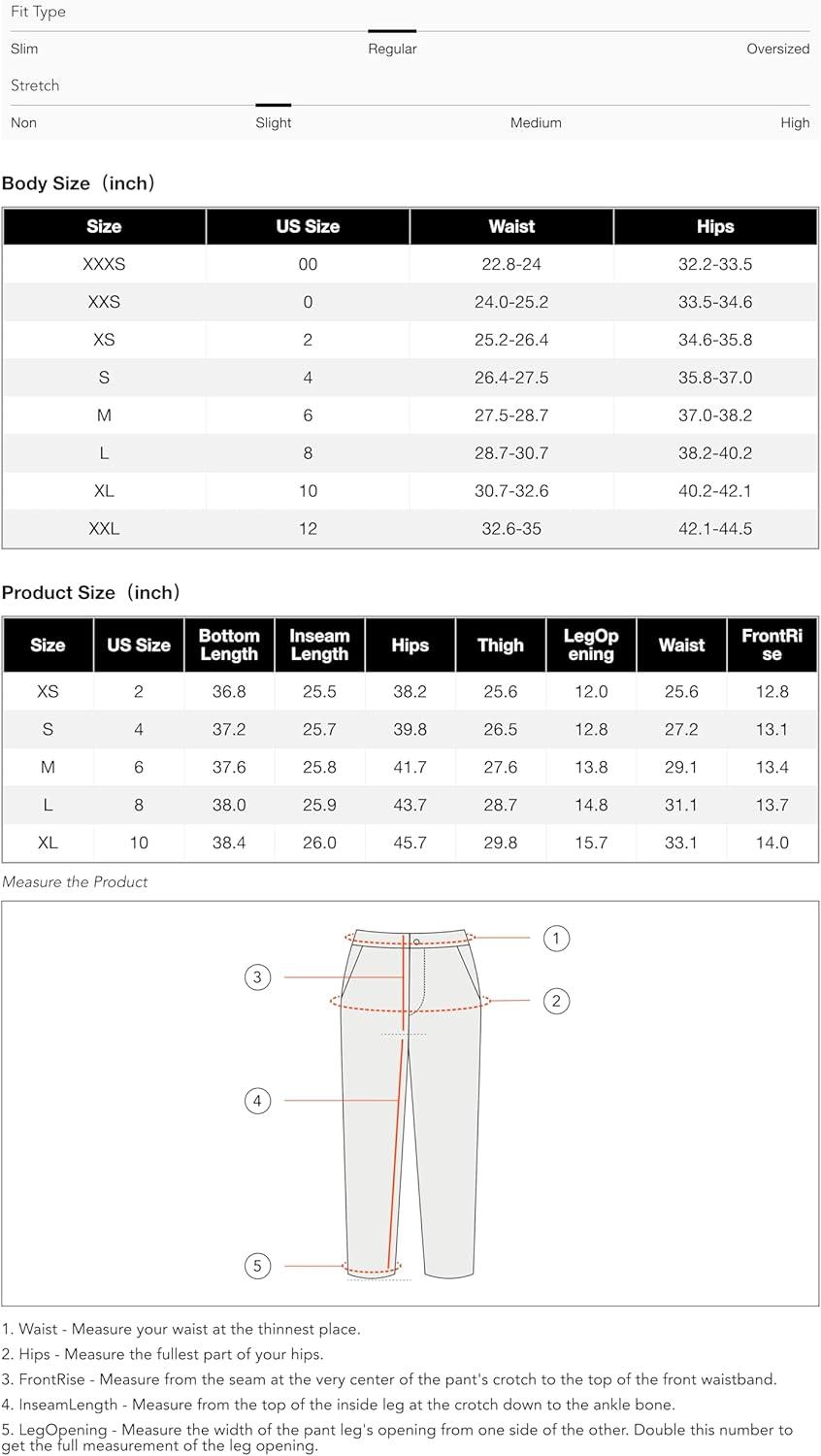 imageVinova Womens Barrel Pants Stretchy High Waisted Wide Leg Work Pants Business Casual Outfits 2025Beige