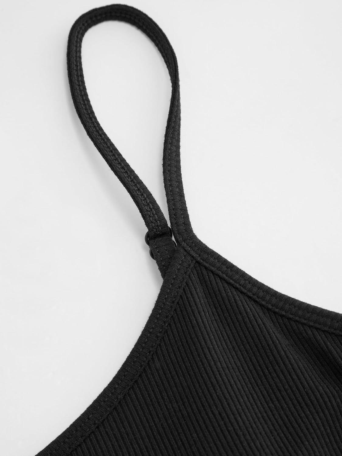 imageVinova Womens Slip Dress Shaping Bodysuit Combo Maxi Length DressBlack