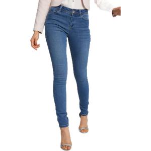 Morgan Jeans slim taille standard à poches(Jean Bleached)