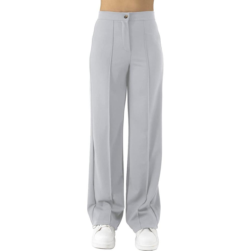 imageJOPHY ampamp CO Pantalon vas pour femme rf 6554Gris Brillant Ral 7035