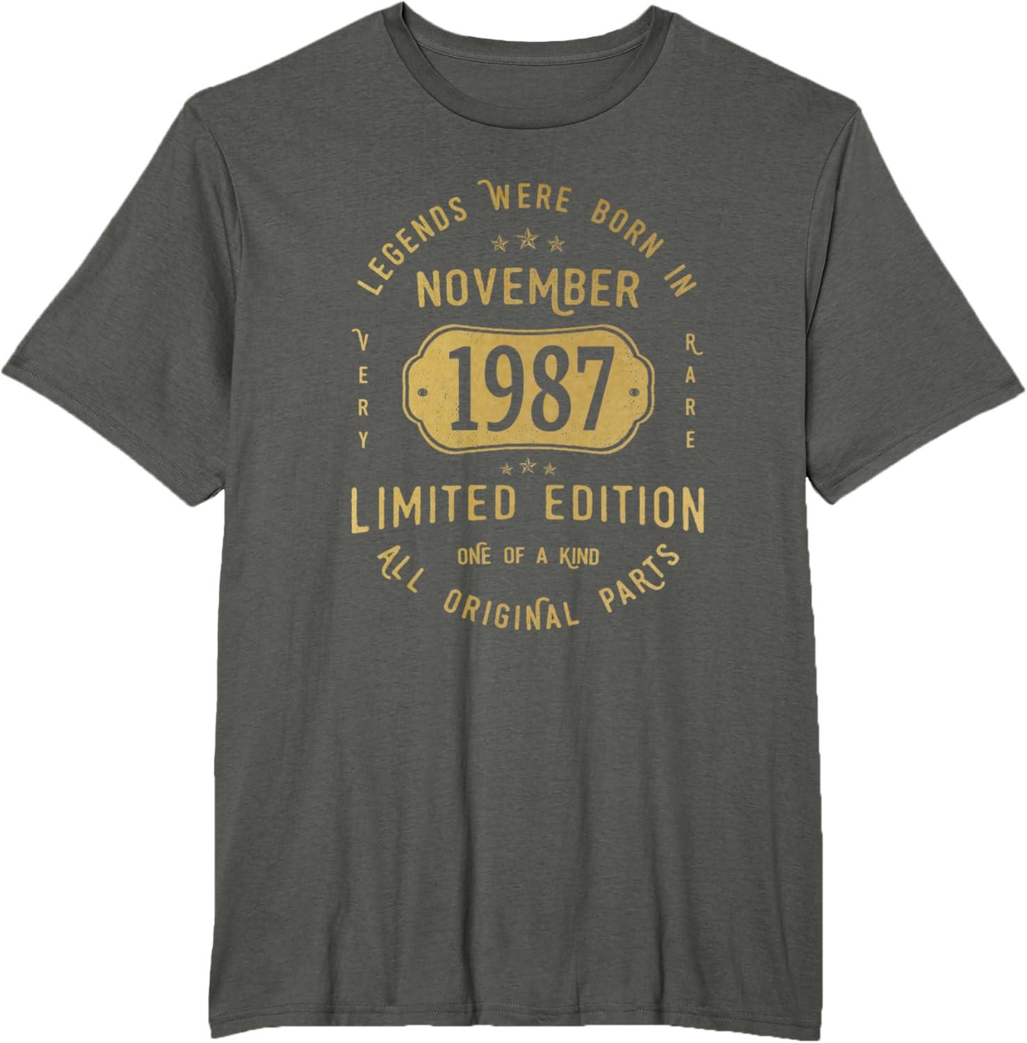 image:imageLes Lgendes sont nes en Novembre 1987 TShirtAsphalte