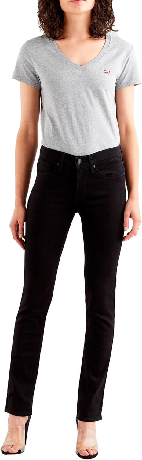 image:imageLevis 312 Shaping Slim Jeans FemmeBlack And Black