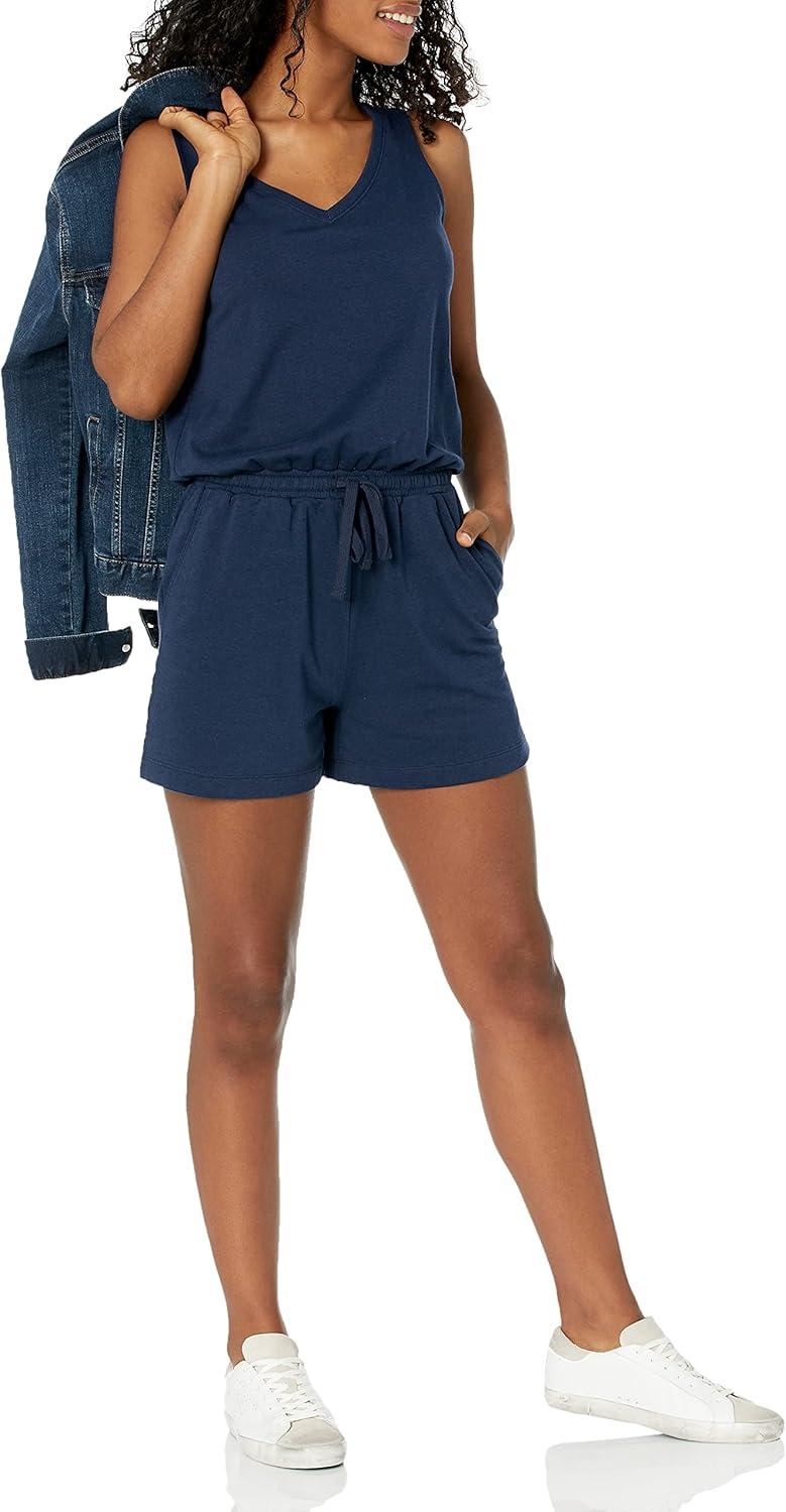 image:imageAmazon Essentials Femme Grenouillre Studio TerryBleu Marine