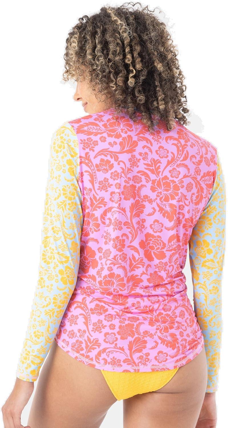 image:imageRoxy Beach Classics Long Sleeve Rashguard Maillot dermoprotecteur FemmeImprim Mlang