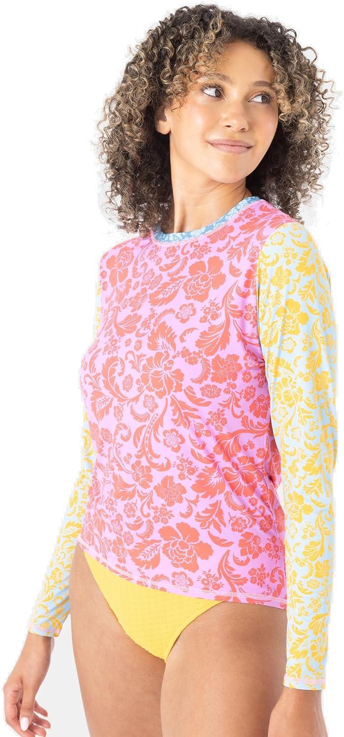 image:imageRoxy Beach Classics Long Sleeve Rashguard Maillot dermoprotecteur FemmeImprim Mlang