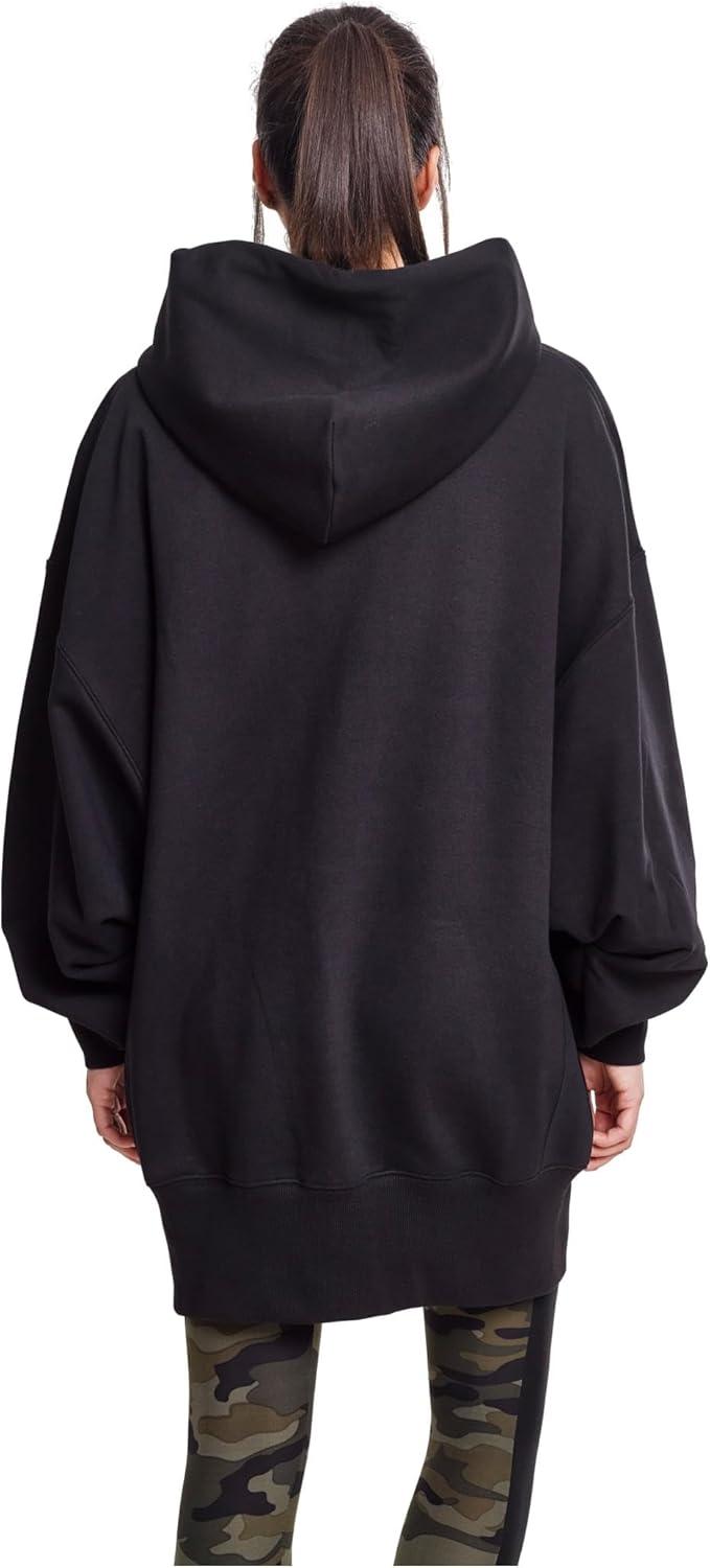 image:imageUrban Classics Damen Ladies Long Oversize HoodyNoir