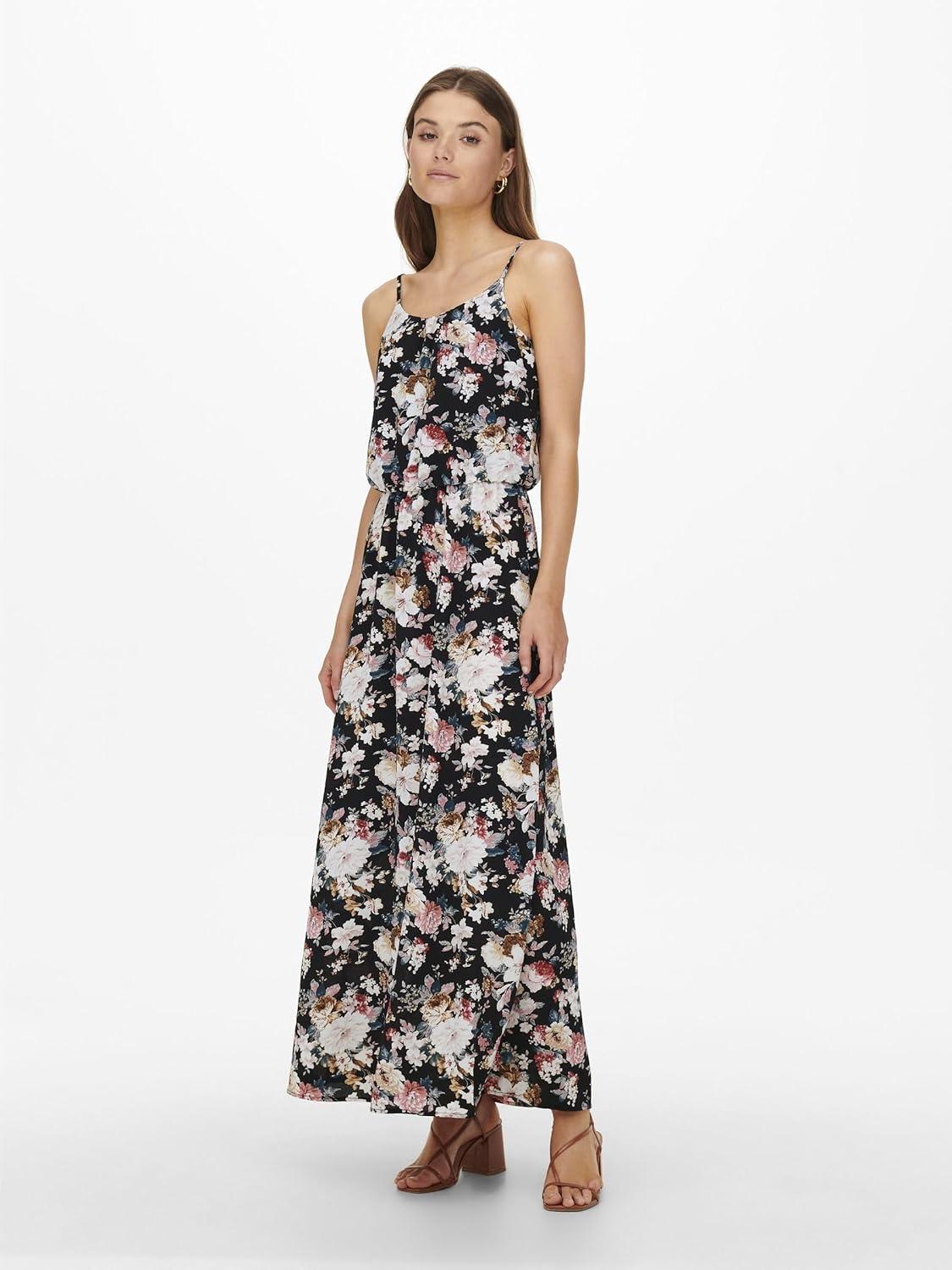 image:imageONLY robe brilliant blackBlackAopbig Larry Flower