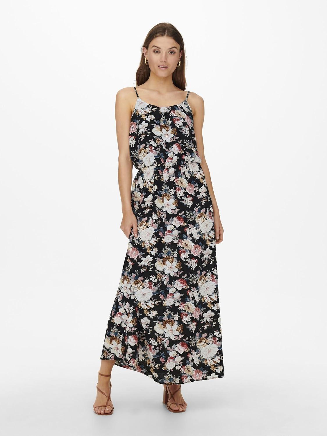 image:imageONLY robe brilliant blackBlackAopbig Larry Flower