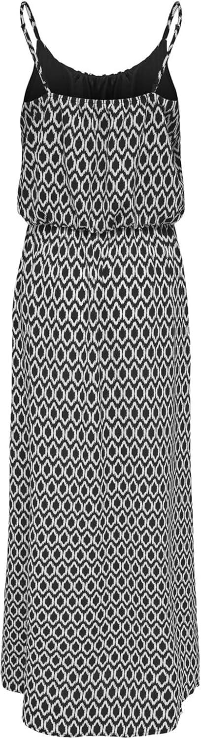 image:imageONLY robe brilliant blackNoirMotif Cercles Graphiques