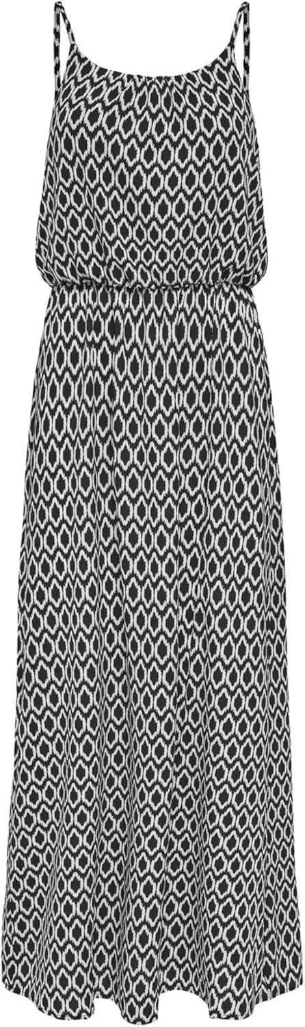 image:imageONLY robe brilliant blackNoirMotif Cercles Graphiques