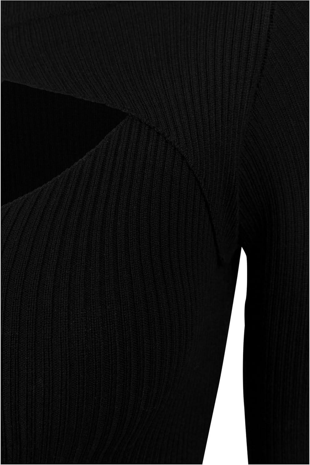 image:imageUrban Classics Dam Klippt Ut Klnning Robe dcontracte Femme Lot de 1Noir