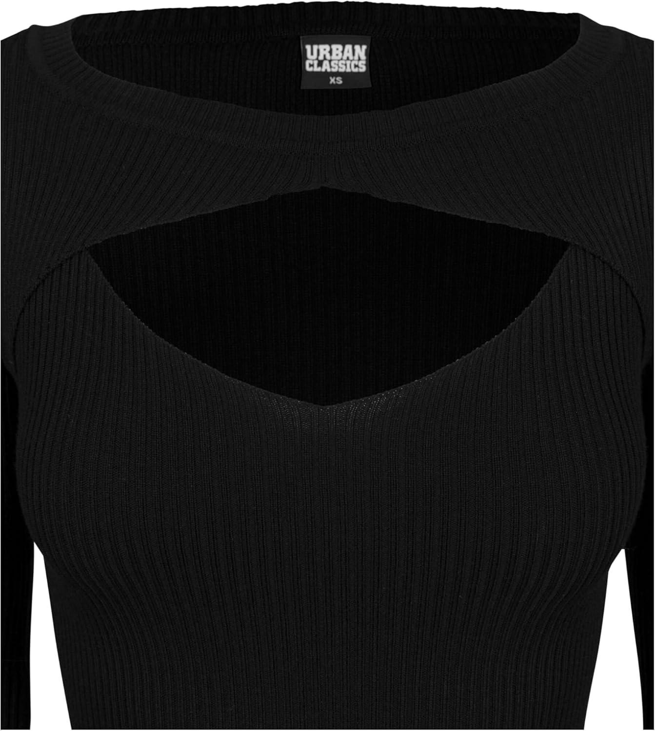 image:imageUrban Classics Dam Klippt Ut Klnning Robe dcontracte Femme Lot de 1Noir