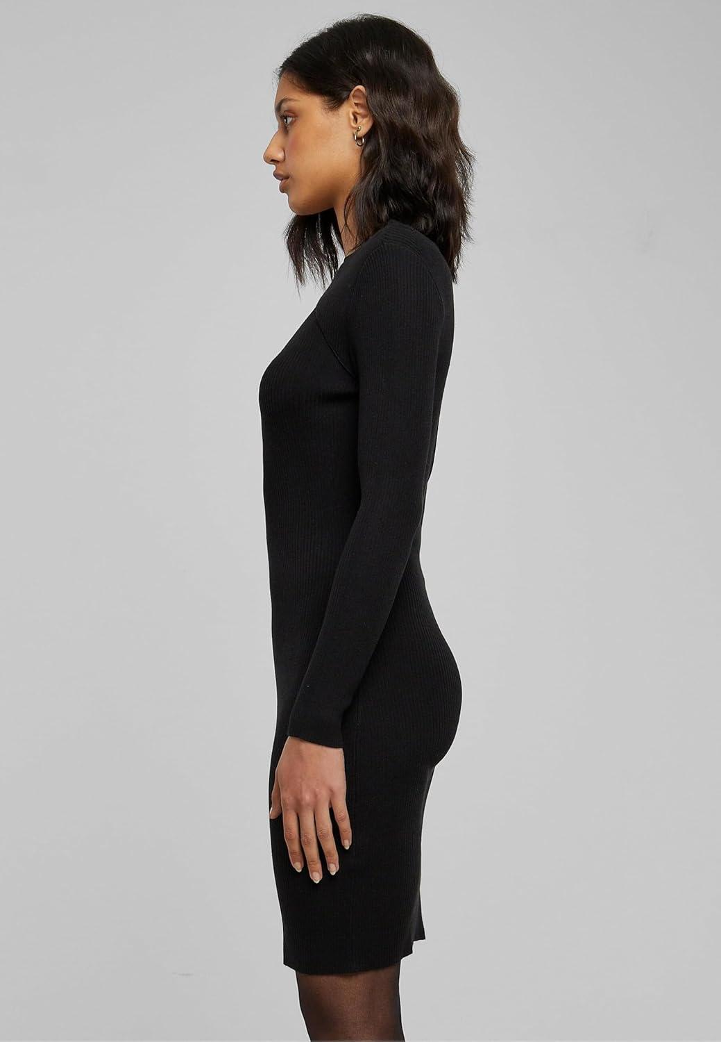 image:imageUrban Classics Dam Klippt Ut Klnning Robe dcontracte Femme Lot de 1Noir