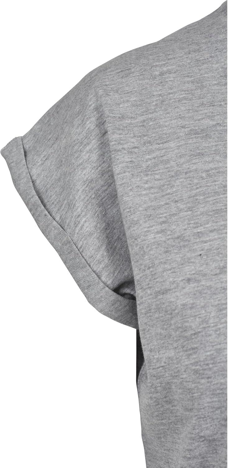 image:imageUrban Classics Damen Ladies Turtle Extended Shoulder DressGris Grey 00111