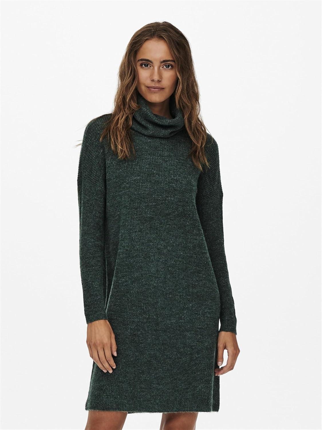 image:imageONLY Robe Jana Indian Tan w MelangeMallard GreenDetailw Melange