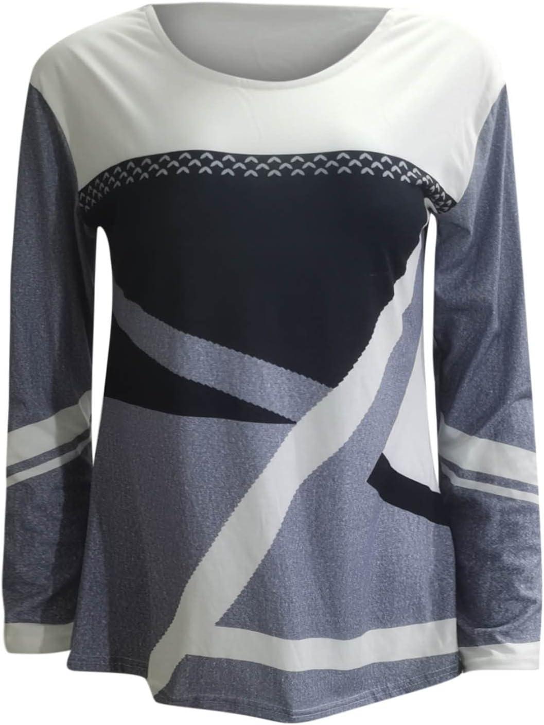 image:imageGnrique Patchwork Pull Fin Femme Manche Longue Col Rond Pull Leger Femme Automne Hiver Chaud Chic et lgant Blocs De Couleurs Mode Confortable Chandail Long Grande Taille Jacquard Ideal PulloverGrey 4