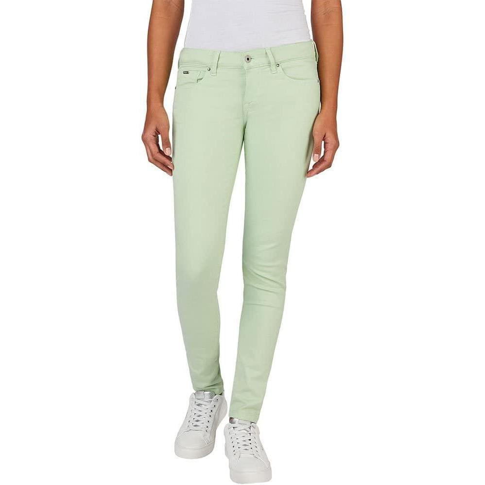 image:imagePepe Jeans Jaffa Jeans FemmeVert Bleach Green